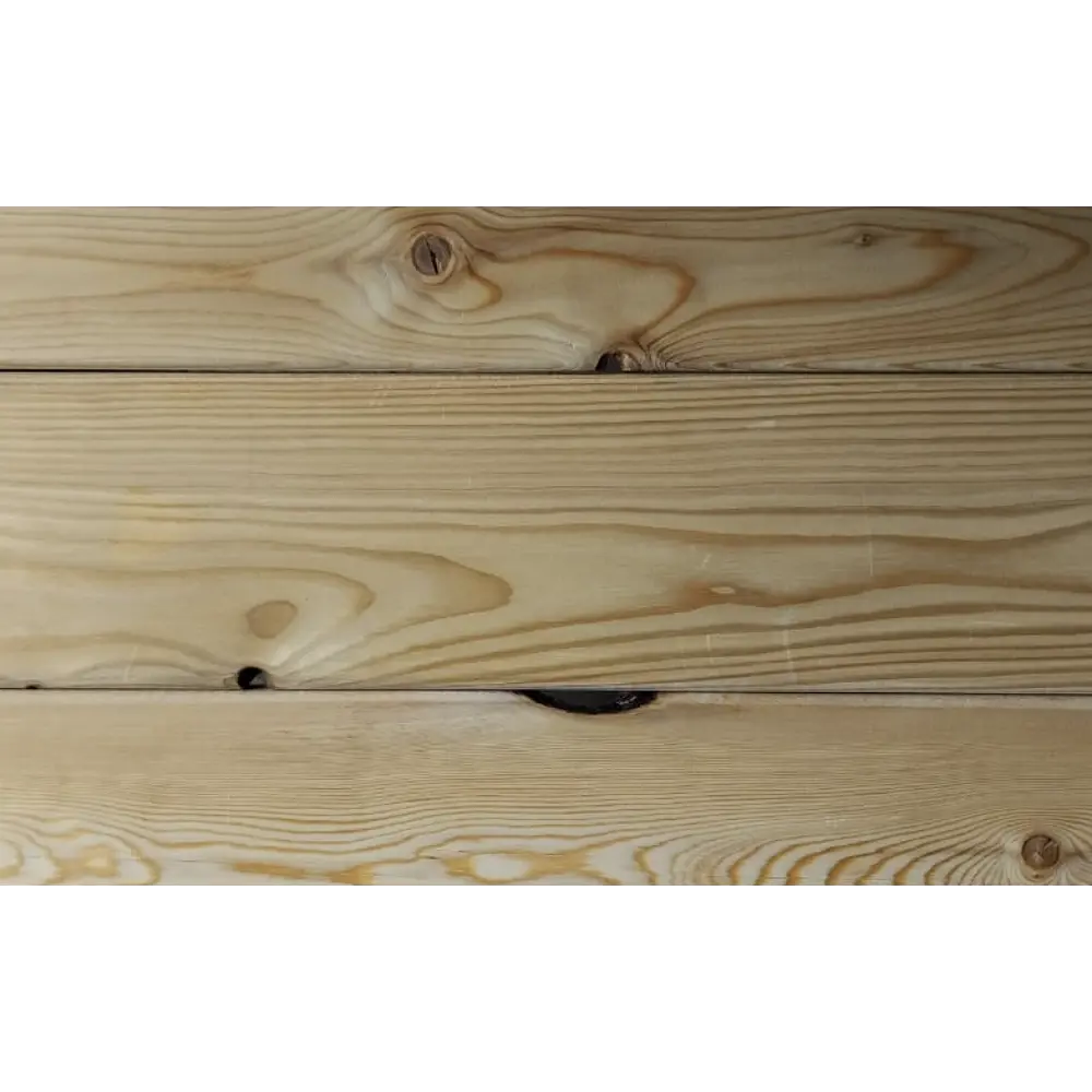 Фото Планкен прямой Элитлес лиственница сорт C 2200x140x20мм 5шт