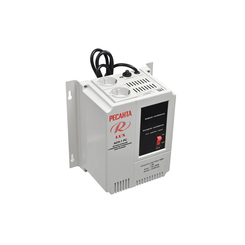 Фото 11 Стабилизатор напряжения Ресанта АСН-1 РС 1 кВт