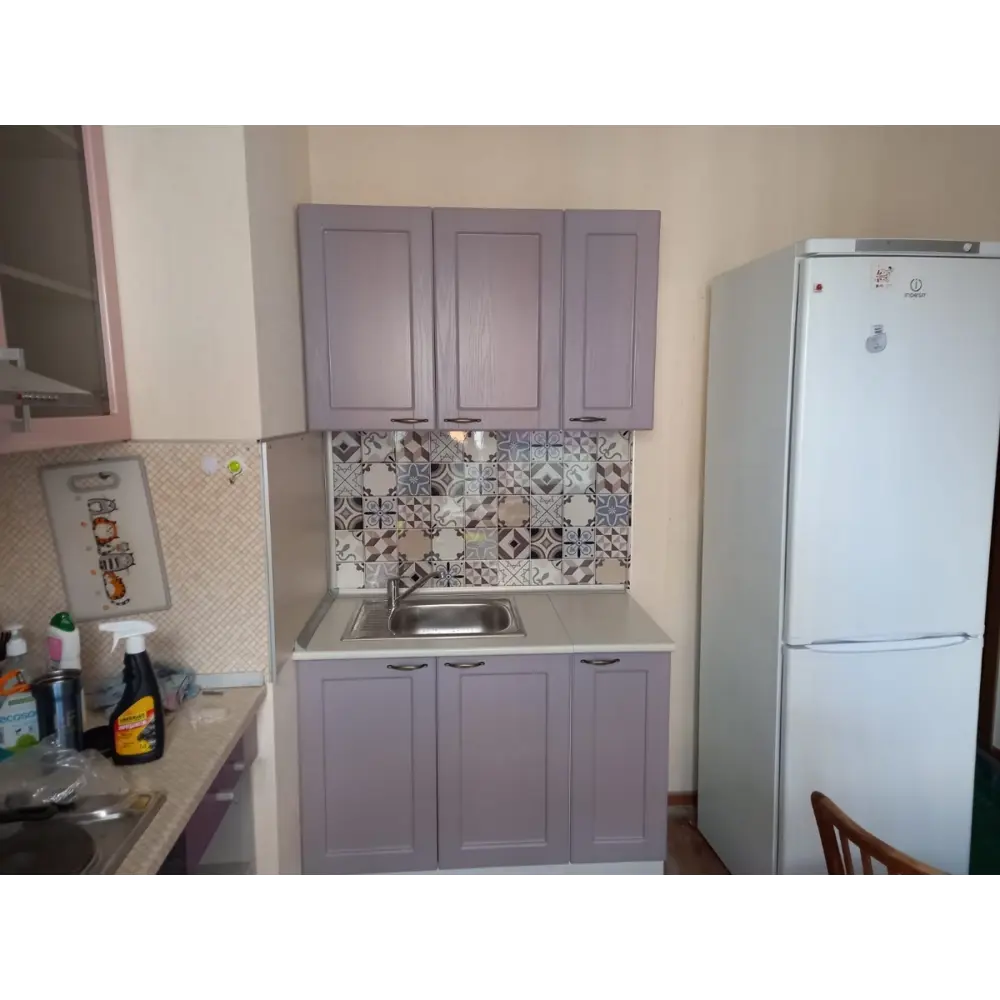 Фото 5 Напольный шкаф Нева 30x85x60 см фасад МДФ цвет лаванда Фото 5 Напольный шкаф Нева 30x85x60 см фасад МДФ цвет лаванда