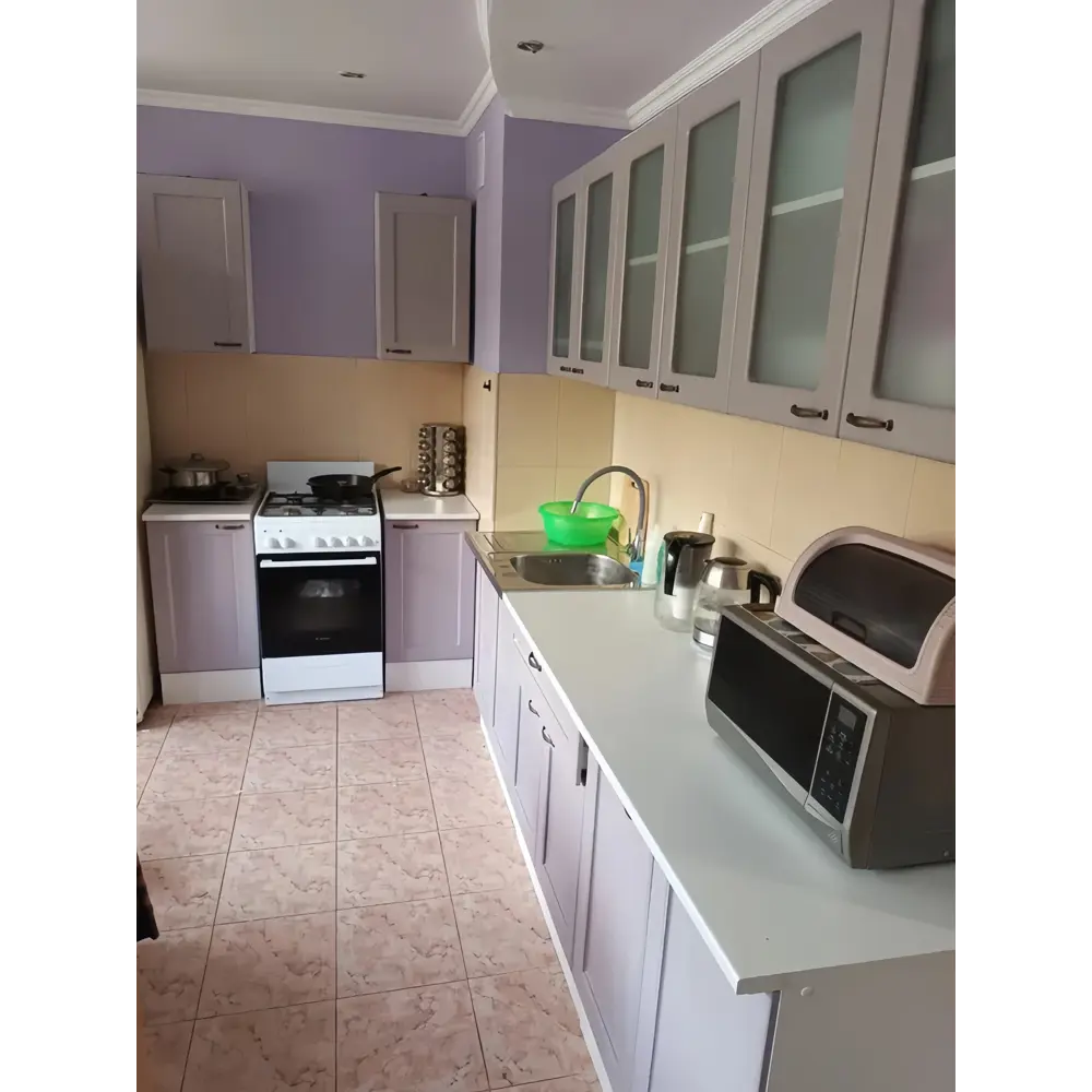 Фото 2 Навесной шкаф Нева В 600 60x67x30 см фасад МДФ цвет лаванда Фото 2 Навесной шкаф Нева В 600 60x67x30 см фасад МДФ цвет лаванда