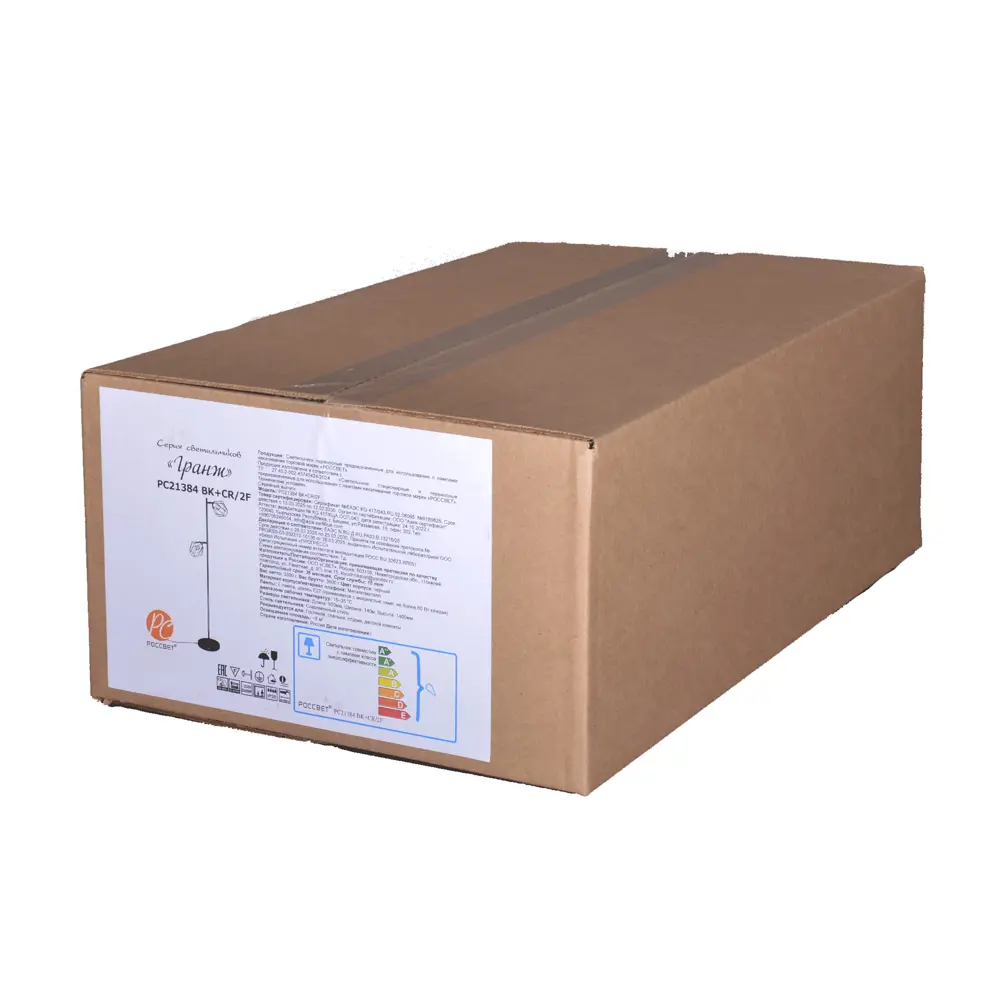 Фото 8 Торшер Россвет Гранж РС21384 цвет черный