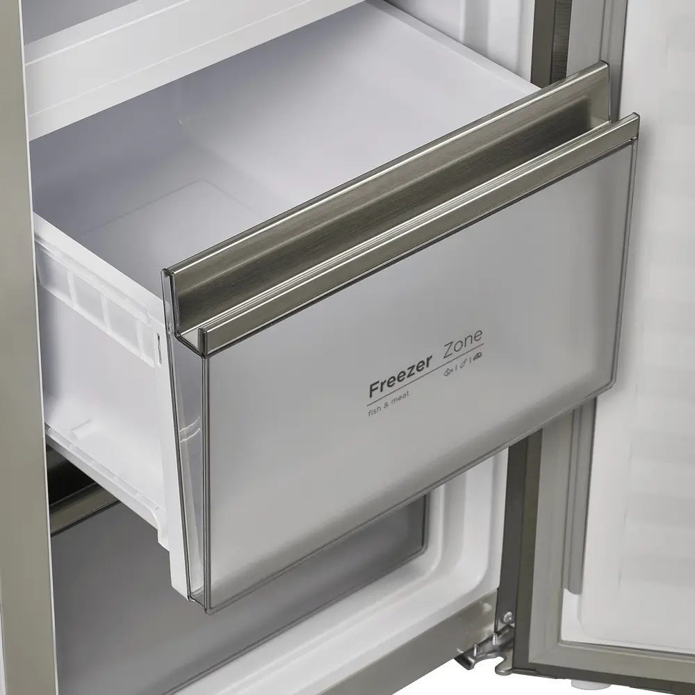 Фото 12 Отдельностоящий холодильник Maunfeld MFF190NFDSX 83.5x191 см цвет нержавеющая сталь