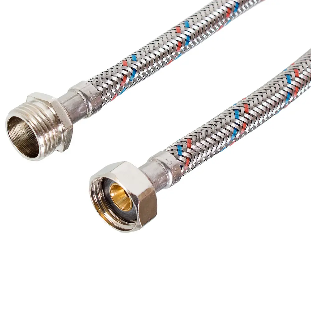 Фото 2 Гибкая подводка для воды Equation 1/2" наружная-внутренняя резьба 100 см