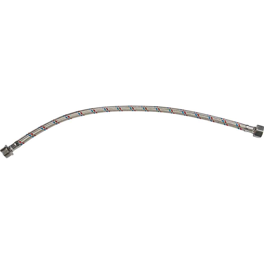 Фото 3 Подводка для воды Интерскол 1/2" НР-ВР 50 см Фото 3 Подводка для воды Интерскол 1/2" НР-ВР 50 см