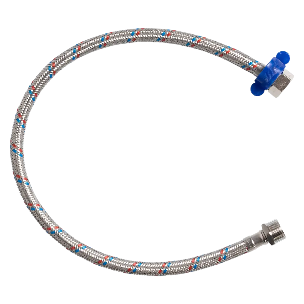 Фото 3 Гибкая подводка для воды Elka 1/2" 200 см наружная-внутренняя резьба Фото 3 Гибкая подводка для воды Elka 1/2" 200 см наружная-внутренняя резьба