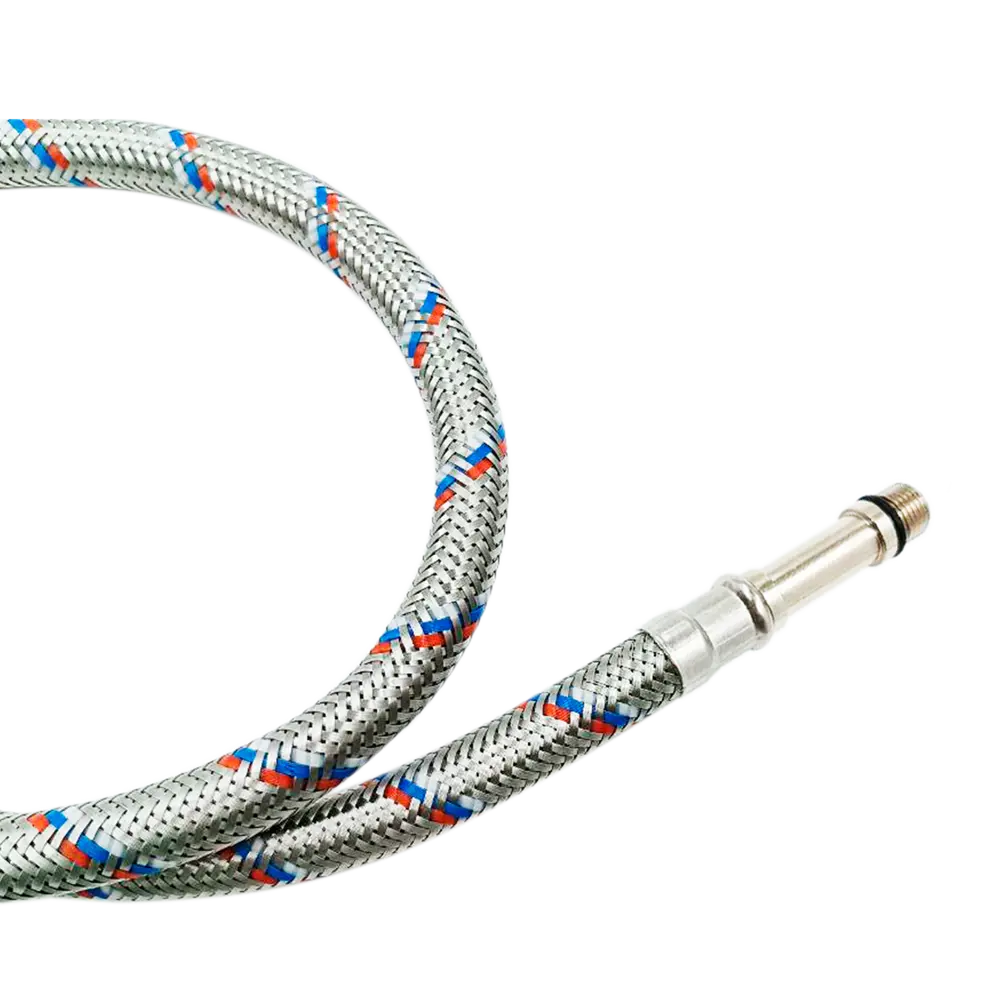 Фото 4 Гибкая подводка для смесителя Ростерм 1/2" М10x37 40 см НР-ВР