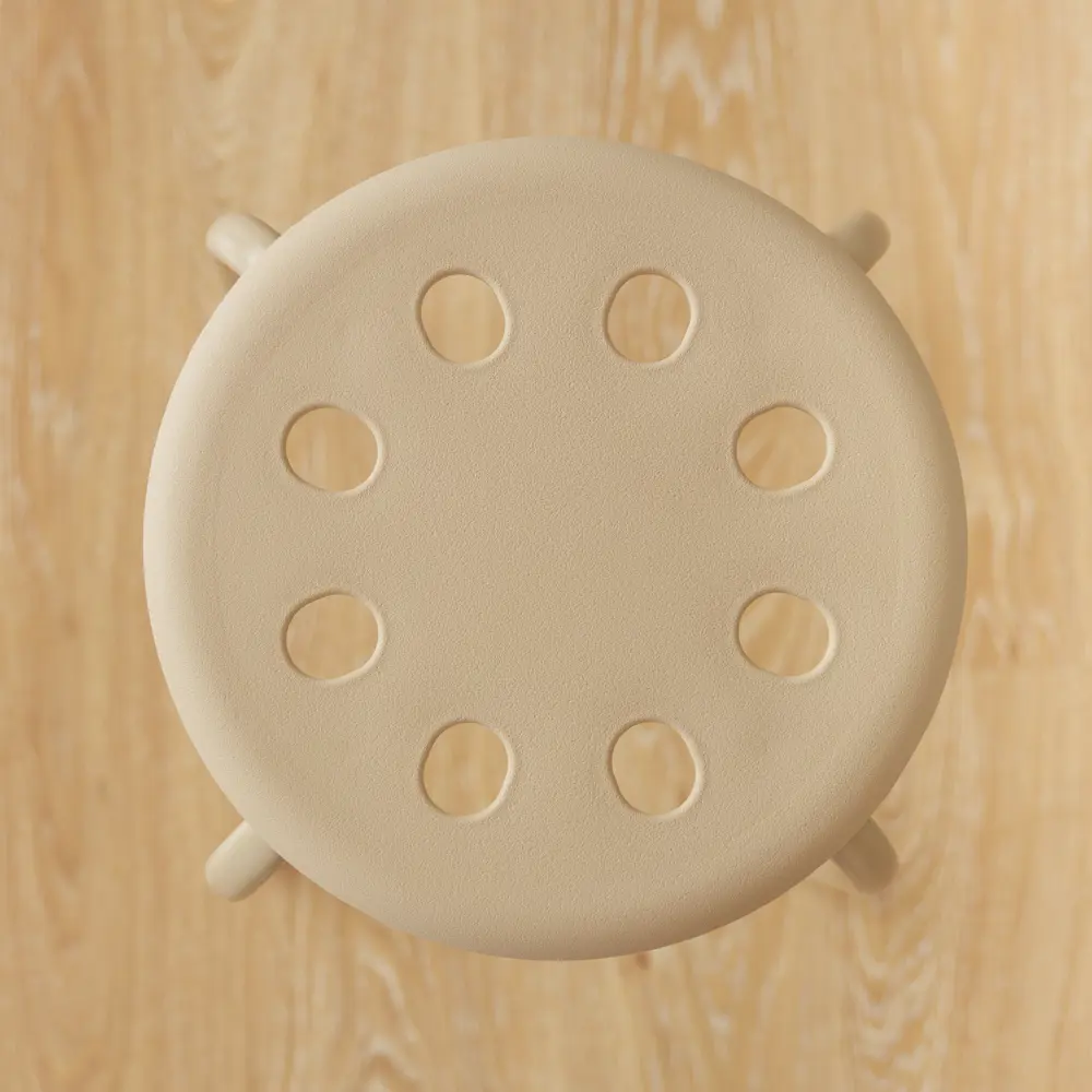 Фото 5 Стул / кресло Derstuhl 32x45x32 см полипропилен цвет бежевый 2 шт.