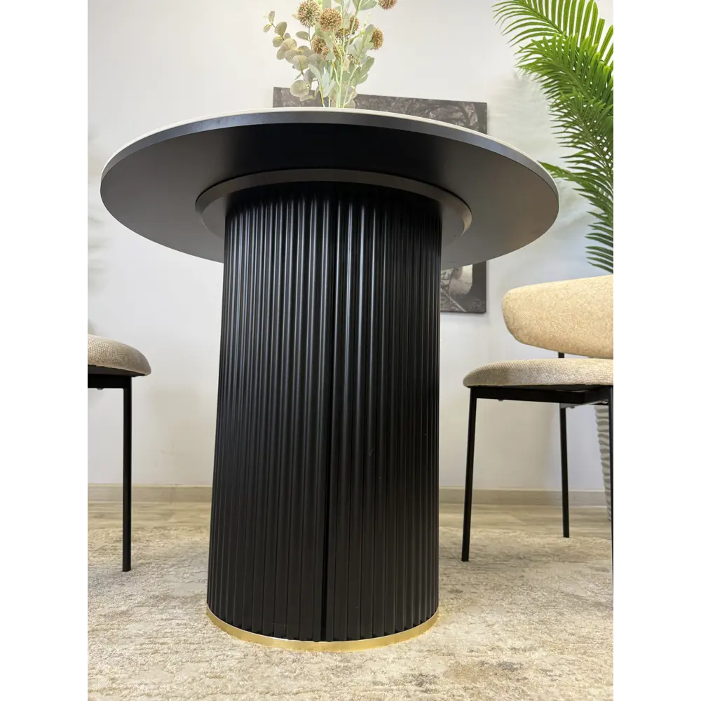 Фото 12 Стол круглый Kenner 323230 90x90 см керамика цвет белый