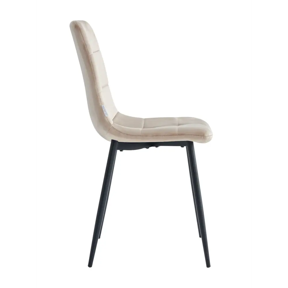 Фото 3 Мягкий стул La alta Martin для кухни со спинкой 1 шт какао ножки черные Фото 3 Мягкий стул La alta Martin для кухни со спинкой 1 шт какао ножки черные