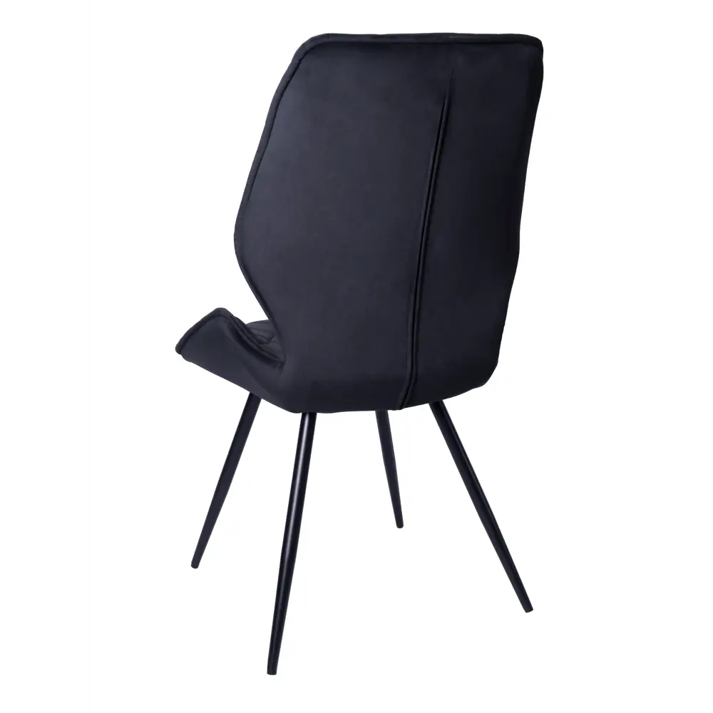 Фото 4 Мягкий стул La alta Ostin для кухни со спинкой 1 шт графит ножки черные круглые Фото 4 Мягкий стул La alta Ostin для кухни со спинкой 1 шт графит ножки черные круглые