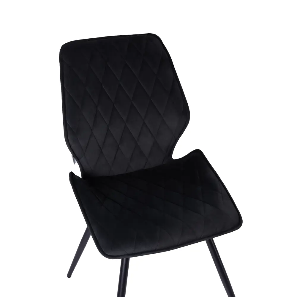 Фото 6 Мягкий стул La alta Ostin для кухни со спинкой 1 шт черный ножки черные круглые Фото 6 Мягкий стул La alta Ostin для кухни со спинкой 1 шт черный ножки черные круглые