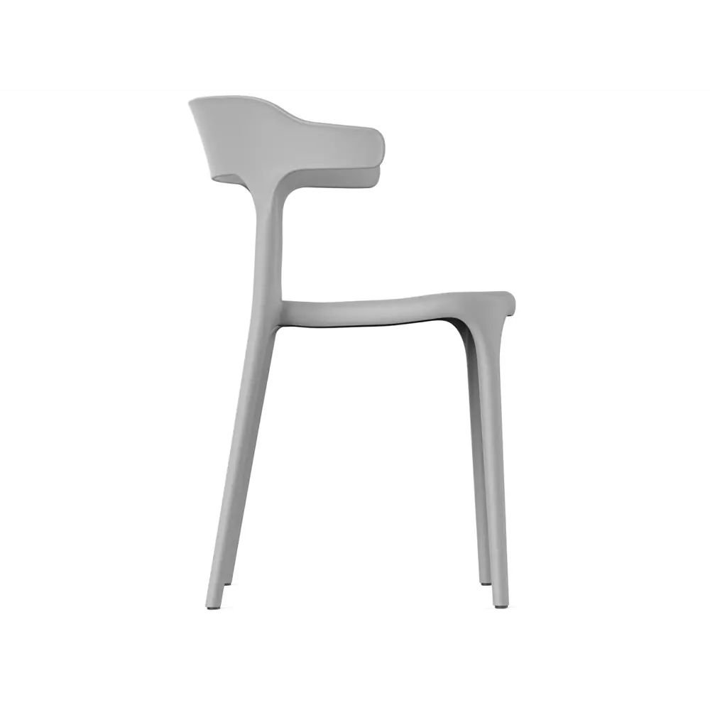 Фото 2 Кухонный стул Stepp 40x75x44 см пластик цвет серый 1 шт. Фото 2 Кухонный стул Stepp 40x75x44 см пластик цвет серый 1 шт.