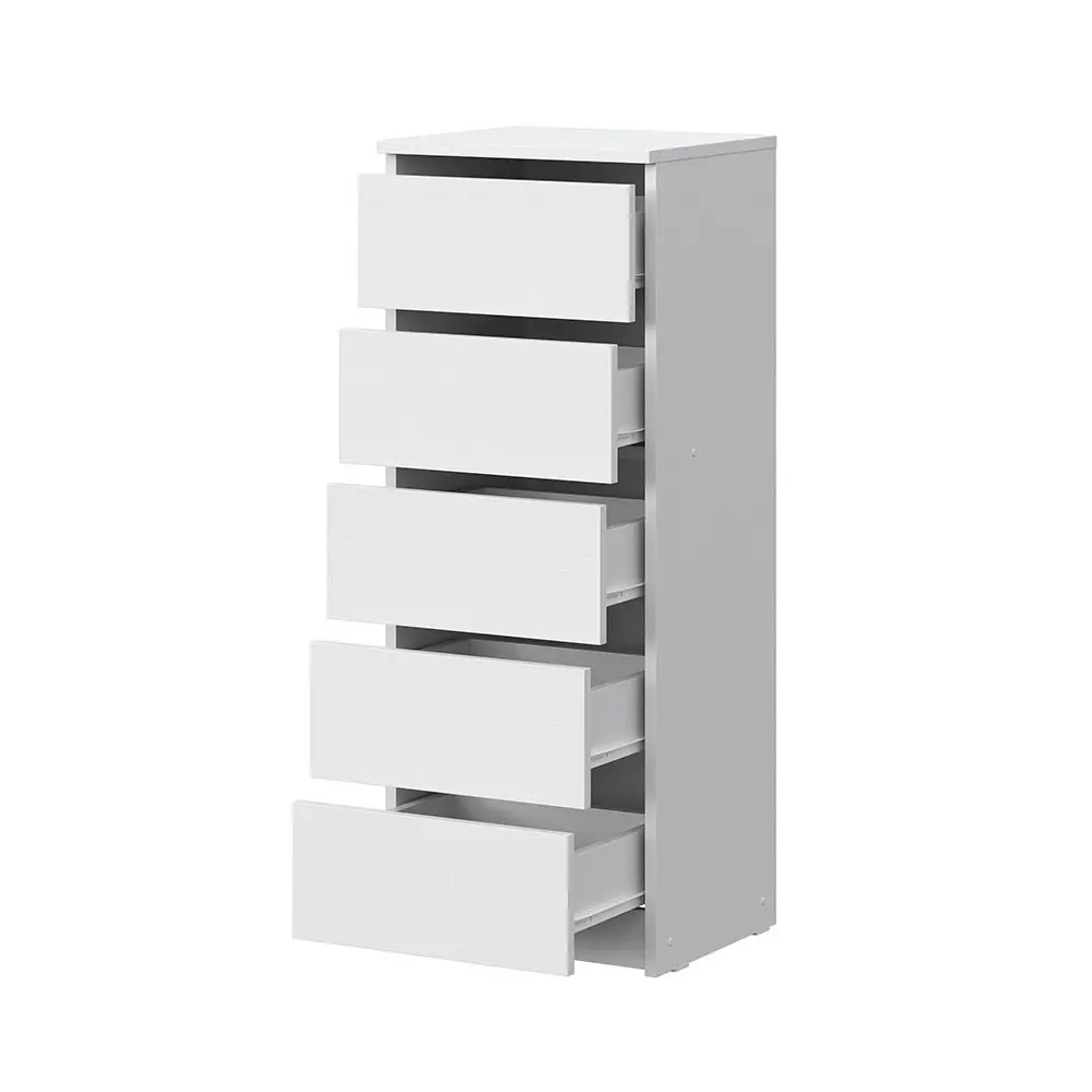 Фото 3 Комод Sv-мебель Км 5 ящиков 40х35х103.5 см ЛДСП цвет белый