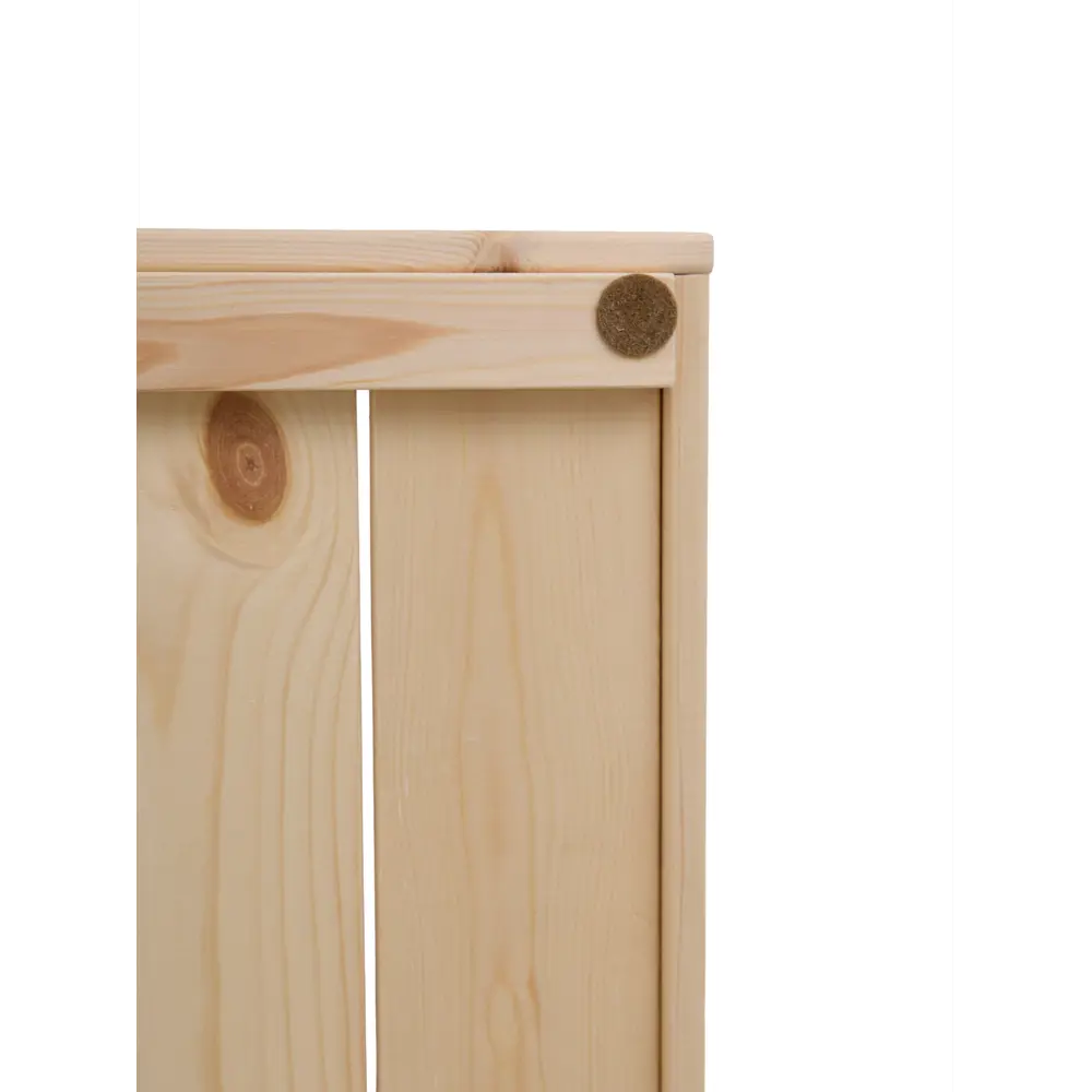 Фото 3 Ящик для хранения Bergwolf 31x16.5x46 см дерево цвет натуральный Фото 3 Ящик для хранения Bergwolf 31x16.5x46 см дерево цвет натуральный