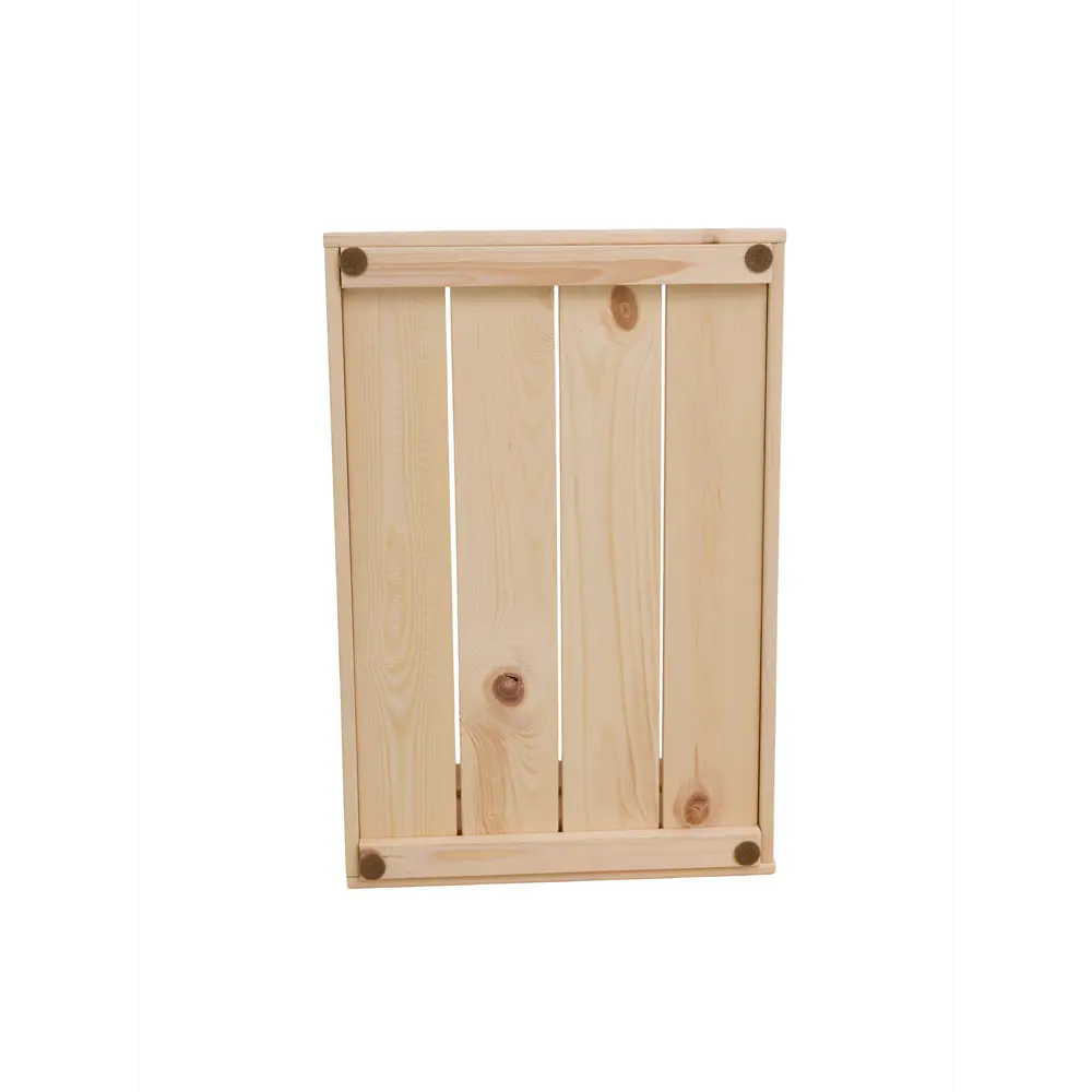 Фото 2 Ящик для хранения Bergwolf 31x16.5x46 см дерево цвет натуральный Фото 2 Ящик для хранения Bergwolf 31x16.5x46 см дерево цвет натуральный