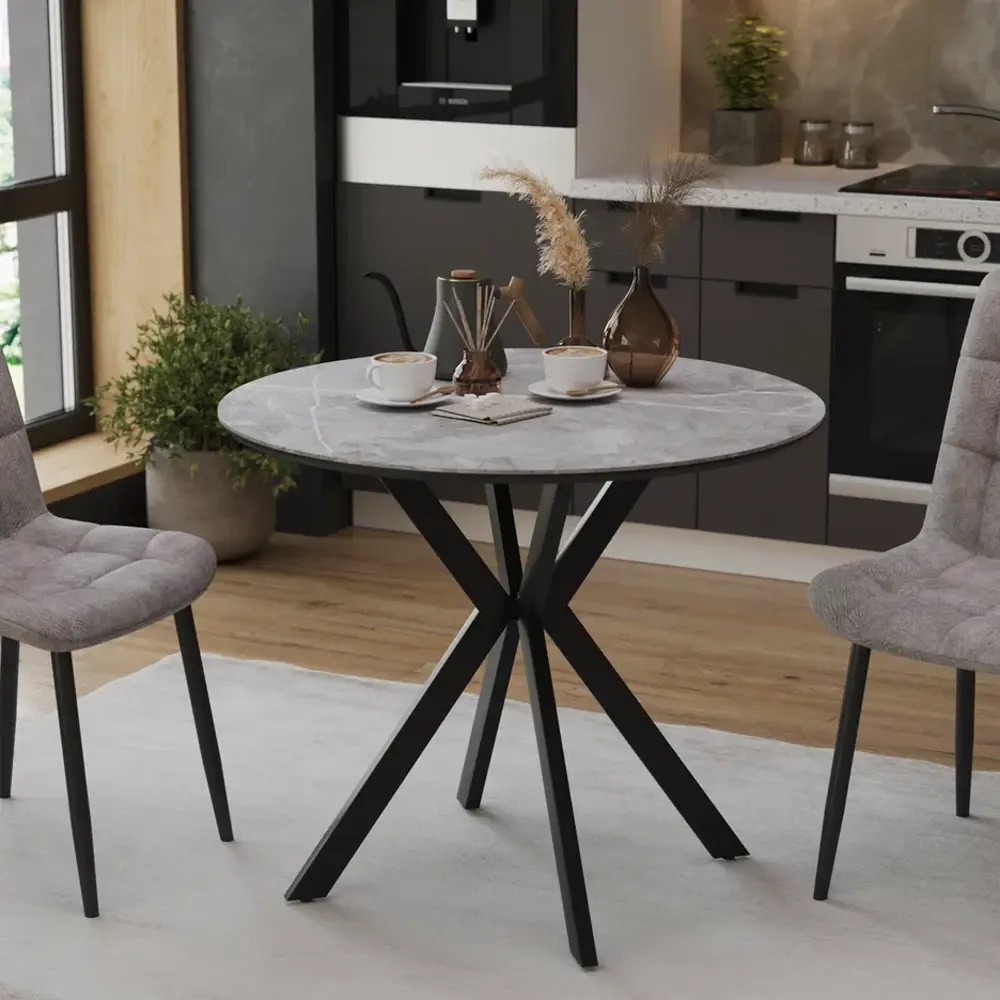 Фото Стол прямоугольный Трия 278837 895x895 см мдф цвет разноцветный Фото Стол прямоугольный Трия 278837 895x895 см мдф цвет разноцветный