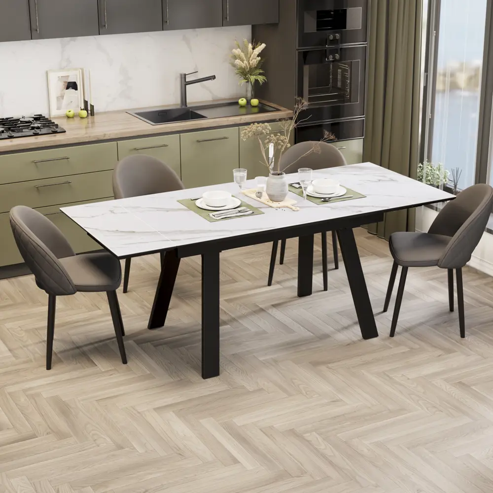 Фото 5 Стол прямоугольный Трия 264172 1400x850 см мдф цвет разноцветный Фото 5 Стол прямоугольный Трия 264172 1400x850 см мдф цвет разноцветный