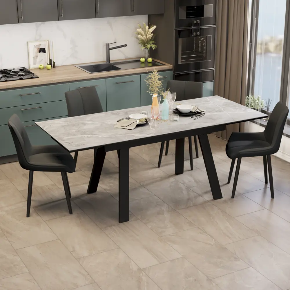 Фото 4 Стол прямоугольный Трия 264173 1400x850 см мдф цвет разноцветный