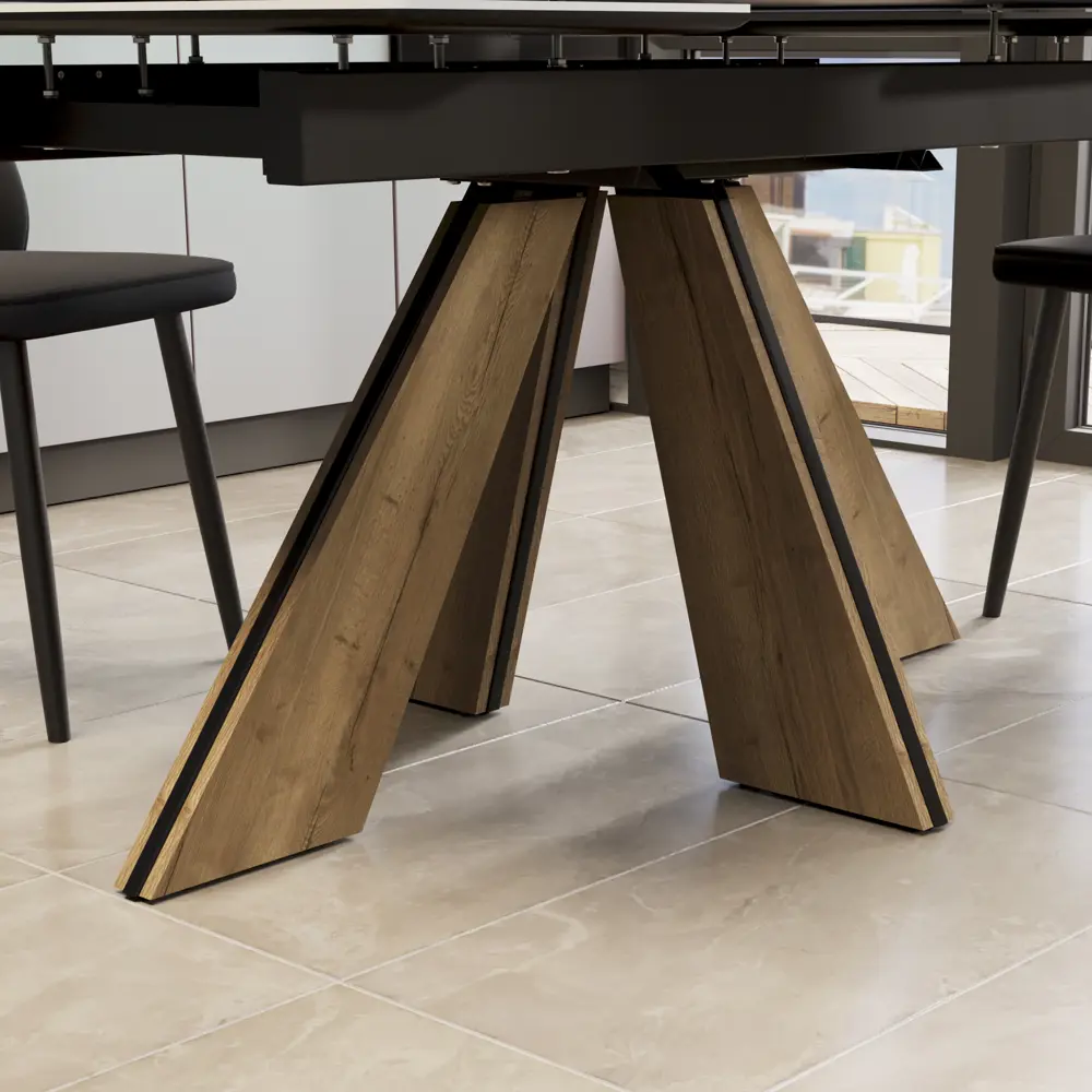 Фото 3 Стол прямоугольный Трия 261759 1400x850 см мдф цвет разноцветный