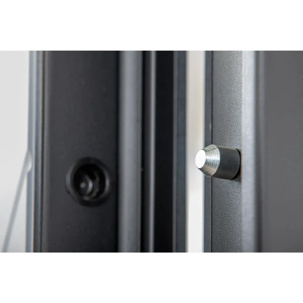 Фото 7 Дверь входная металлическая Порта Р-3 88x205 см правая цвет графит арт/грей арт