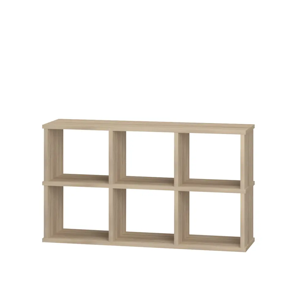 Фото 2 Стеллаж Мэрдэс СПД 3-2 6 секций 130x112x35 см ЛДСП цвет дуб сонома Фото 2 Стеллаж Мэрдэс СПД 3-2 6 секций 130x112x35 см ЛДСП цвет дуб сонома