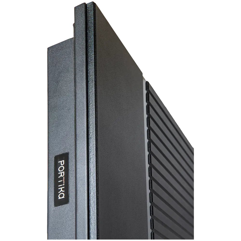 Фото 11 Дверь входная металлическая Порта Р-3 88x205 см левая серая с зеркалом