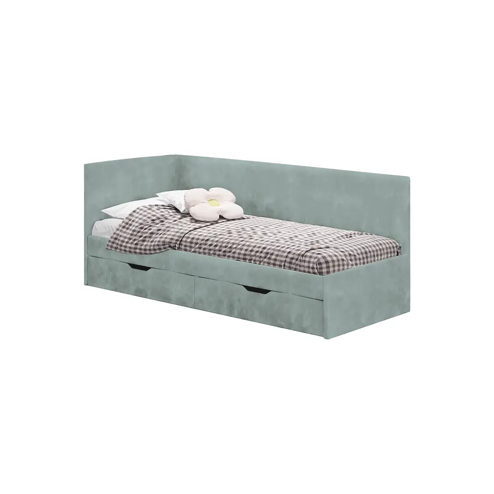 Фото Кровать Bts Лео 90x200 см цвет шарли бриз