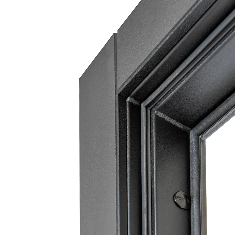 Фото 11 Дверь входная металлическая Борно 56 98x205 см правая серый