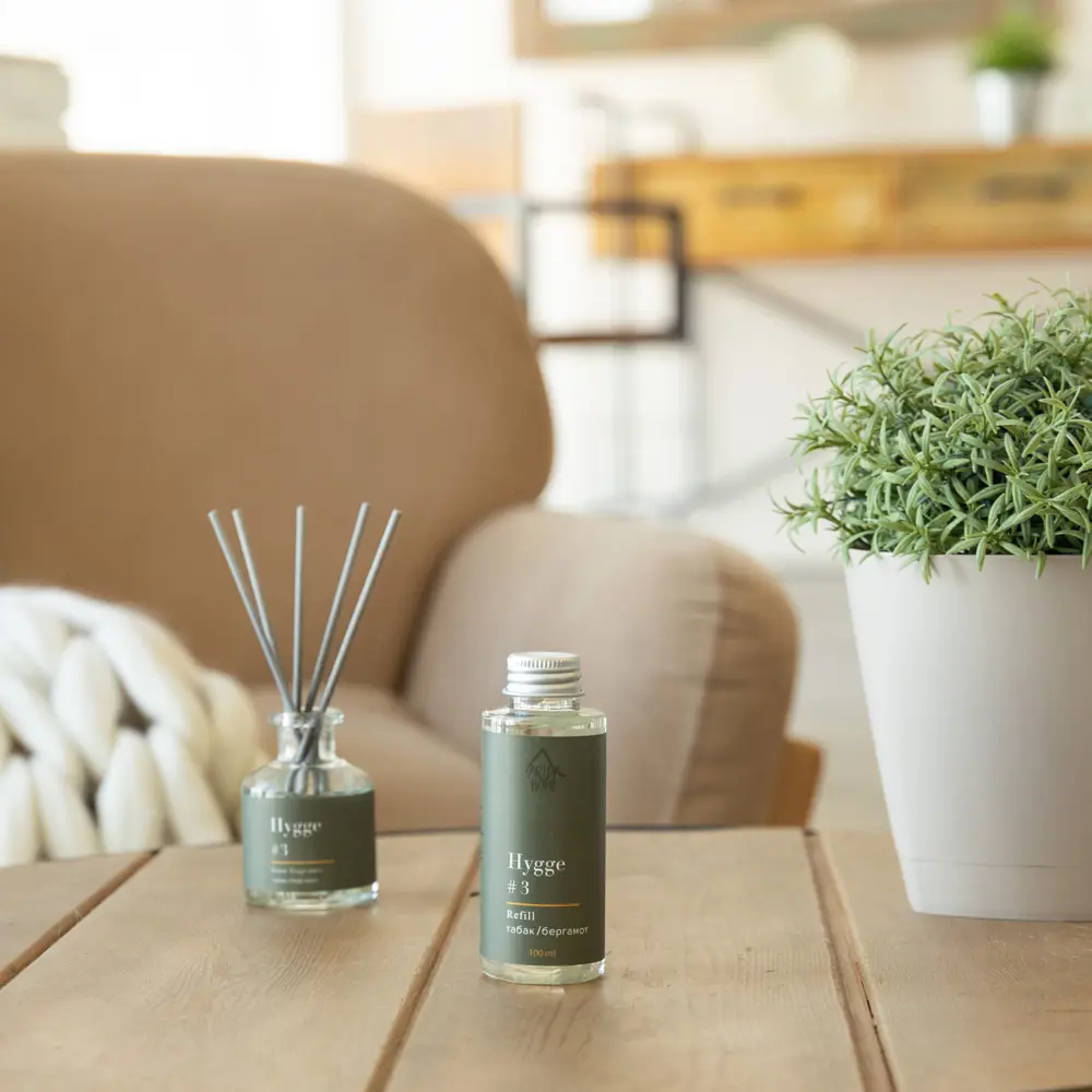 Фото 4 Наполнитель для диффузора Arida Home Hygge 3 Табак/Бергамот 100 мл