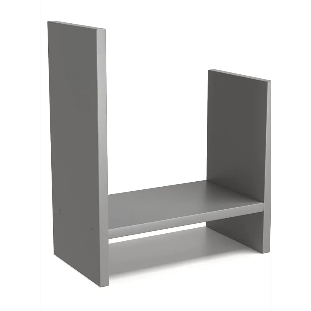 Фото Полка настольная Вектор №1 40x30 см ЛДСП цвет темно-серый Фото Полка настольная Вектор №1 40x30 см ЛДСП цвет темно-серый