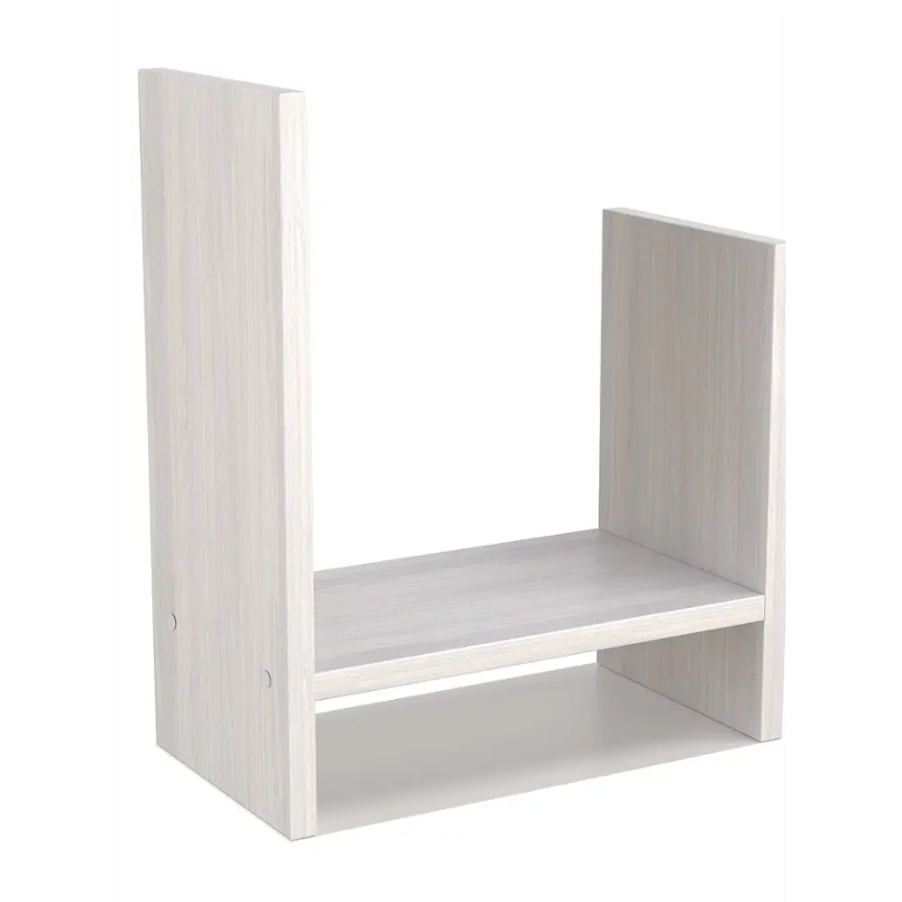 Фото Полка настольная Вектор №1 40x30 см ЛДСП цвет ясень анкор светлый