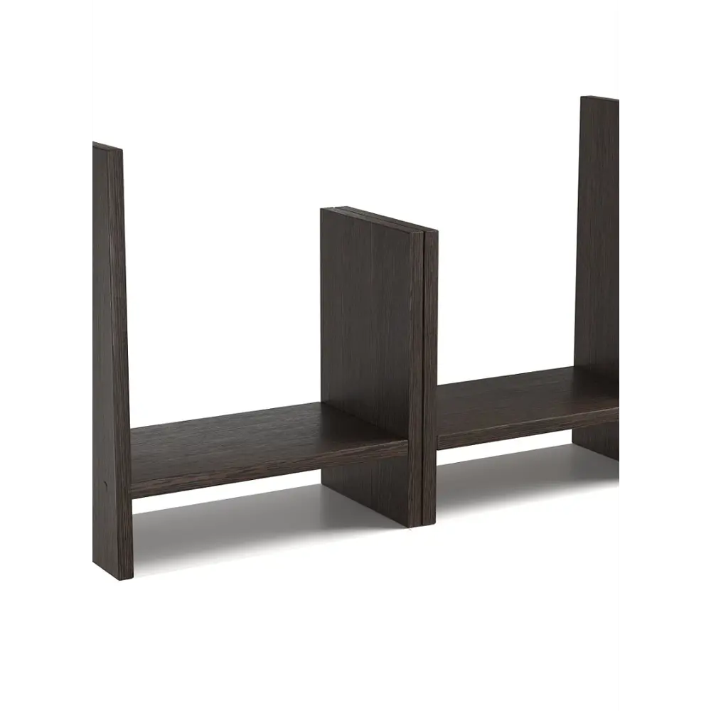 Фото Полка настольная Вектор №1А 60x18 см ЛДСП цвет дуб венге