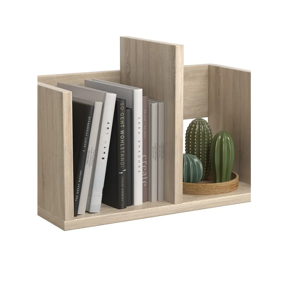 Фото Полка настольная Вектор №3 40x18 см ЛДСП цвет дуб соном