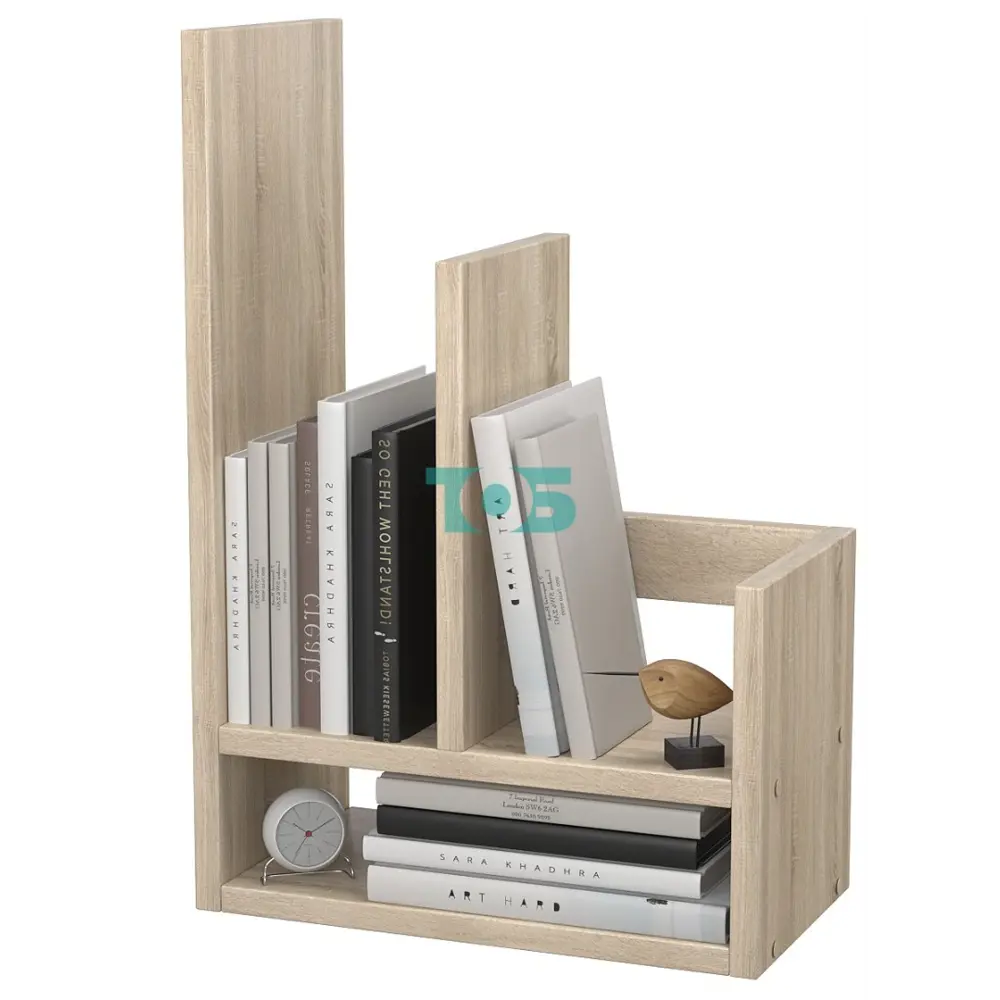 Фото 2 Полка настольная Вектор №6 35x17 см ЛДСП цвет дуб венге