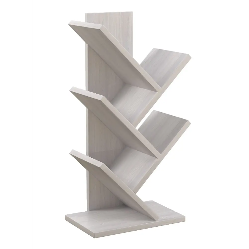 Фото Полка настольная Вектор №8 31x18 см ЛДСП цвет ясень анкор светлый