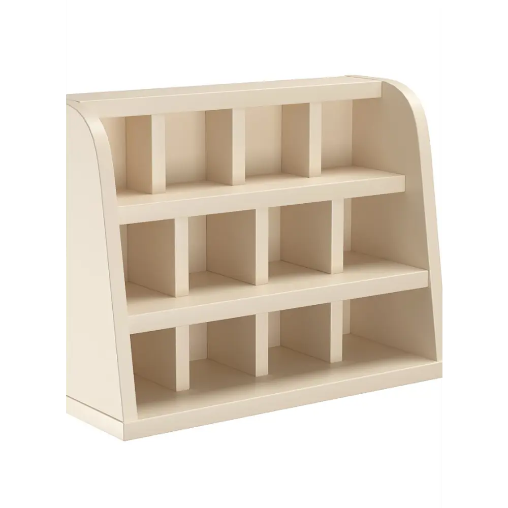 Фото Полка настольная Вектор №10 40x17 см ЛДСП цвет крем вйс