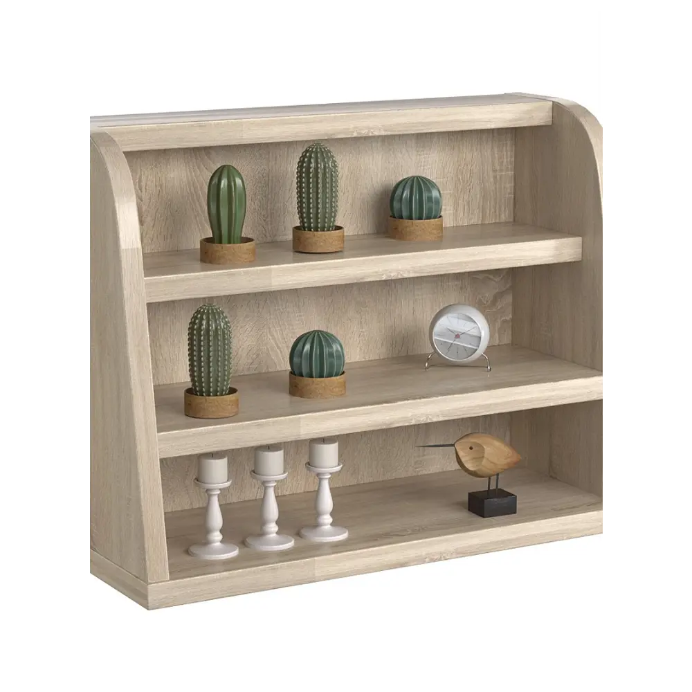 Фото Полка настольная Вектор №11 40x17 см ЛДСП цвет дуб соном