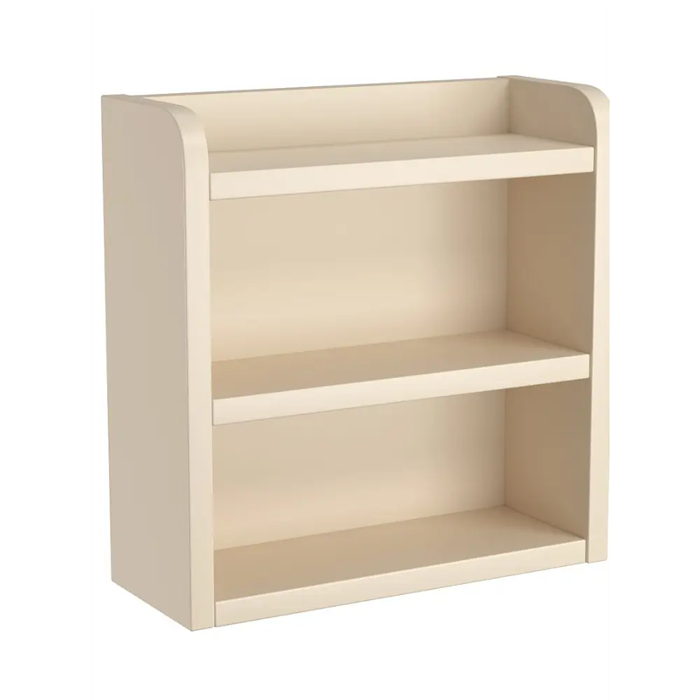 Фото Полка настольная Вектор №9 25x12 см ЛДСП цвет крем вйс