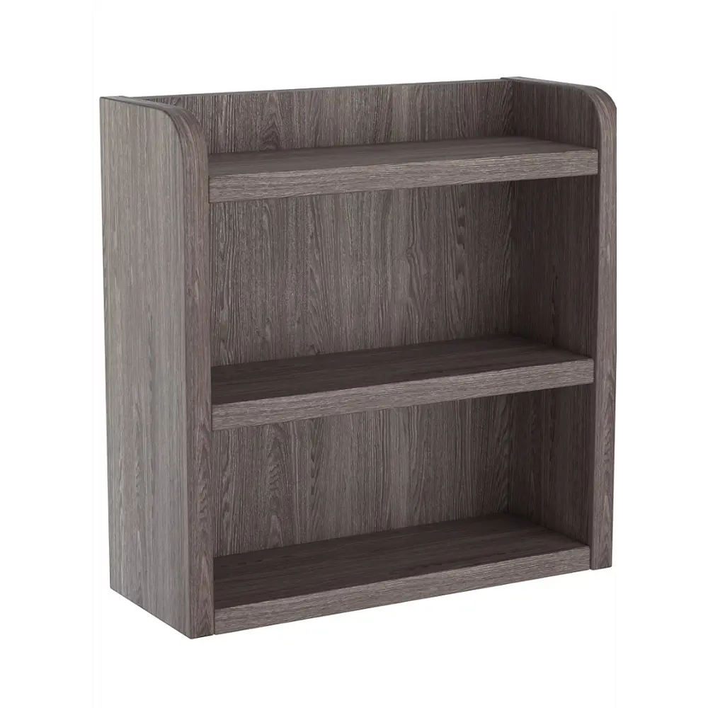 Фото Полка настольная Вектор №9 25x12 см ЛДСП цвет ясень анкор темный Фото Полка настольная Вектор №9 25x12 см ЛДСП цвет ясень анкор темный