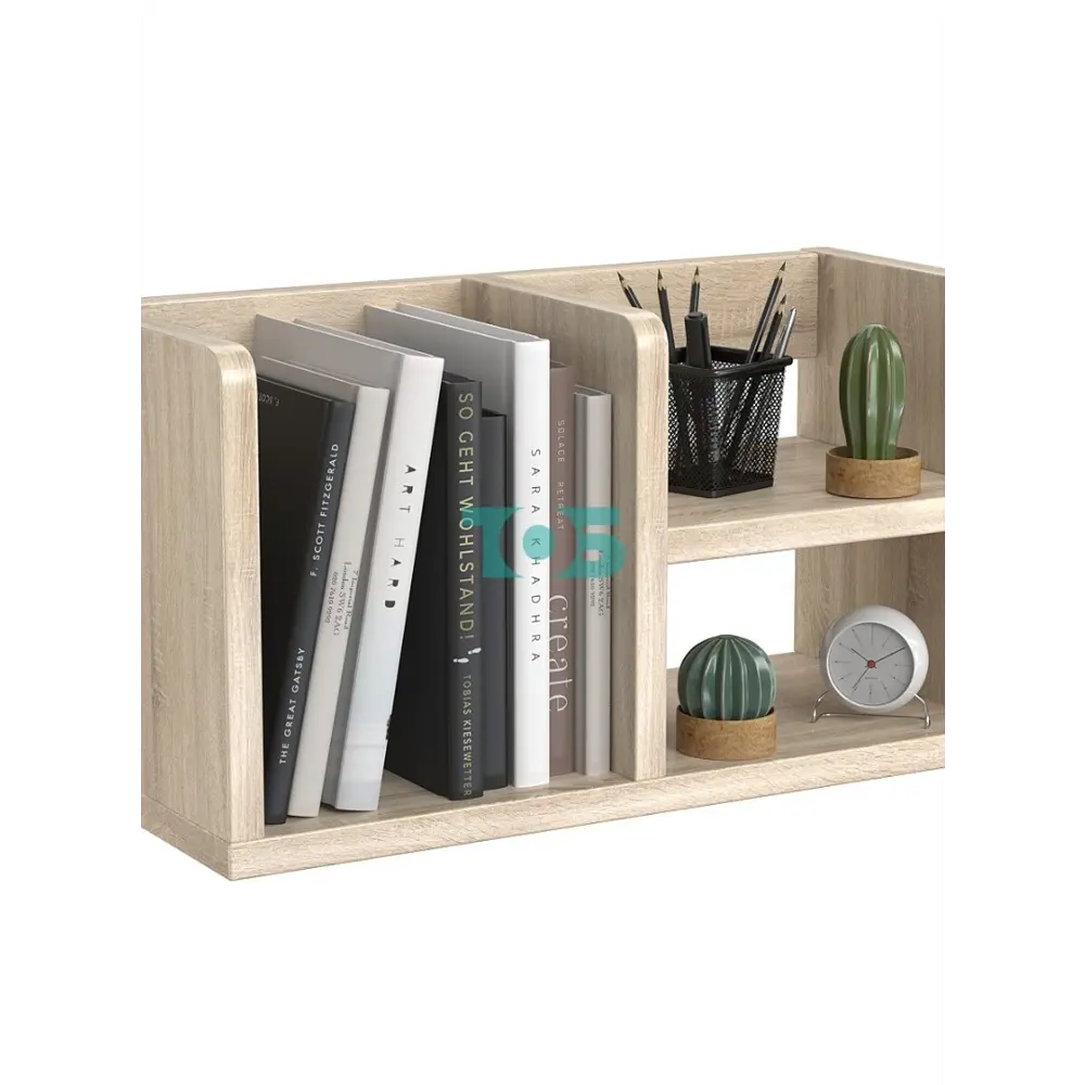 Фото 2 Полка настольная Вектор №13 40x17 см ЛДСП цвет метрополитн грей