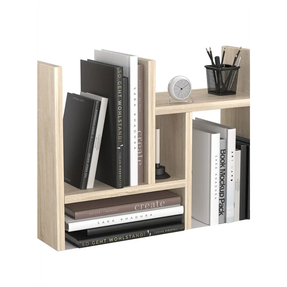 Фото 2 Полка настольная Вектор №23 52x17 см ЛДСП цвет дуб венге