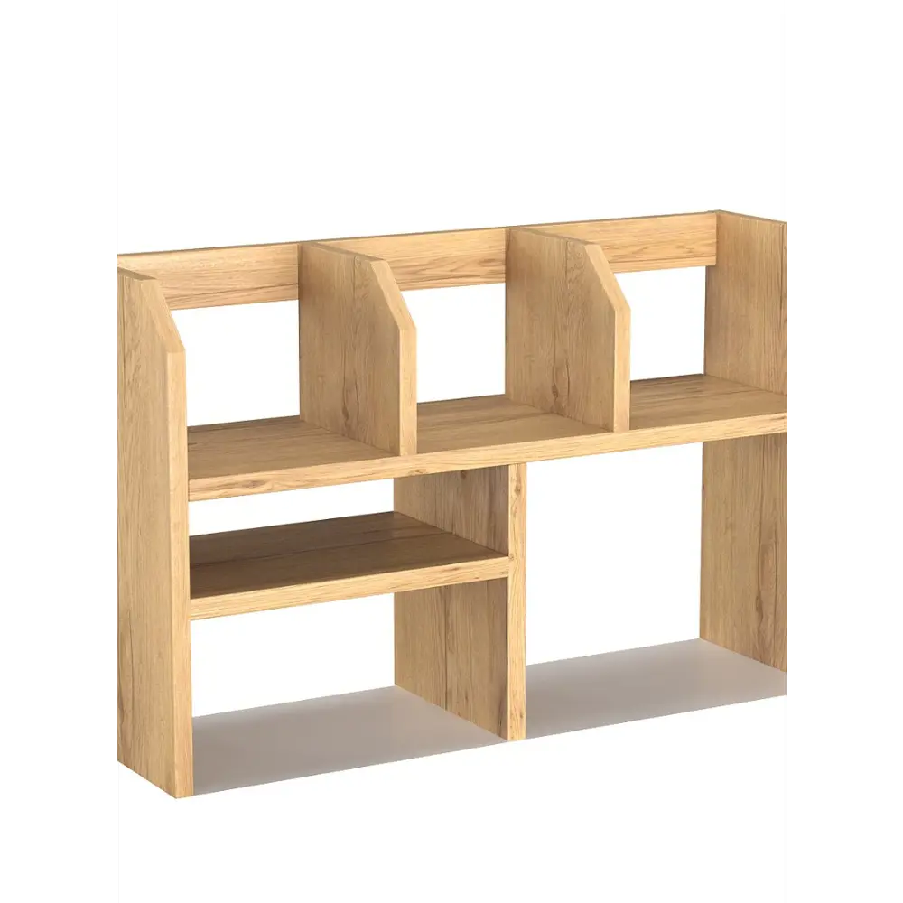 Фото Полка настольная Вектор №24 59x19 см ЛДСП цвет дуб золотистый