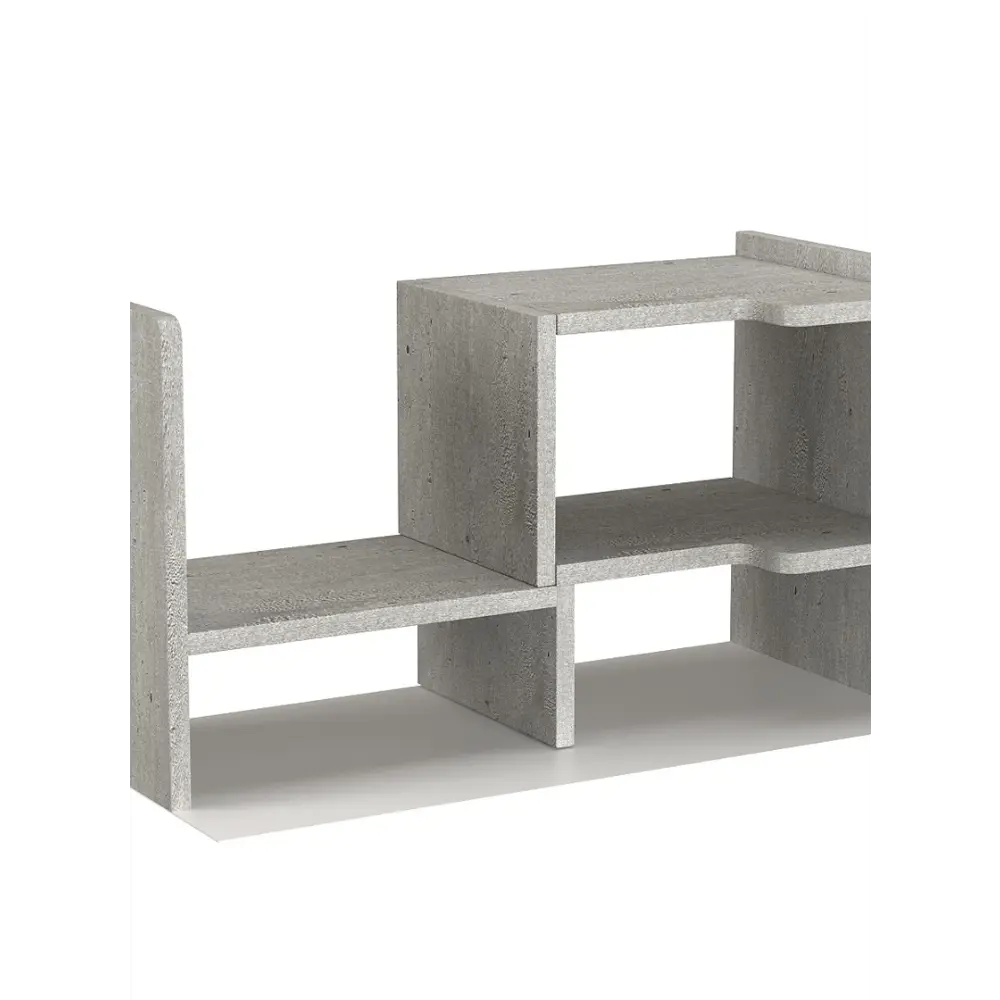 Фото Полка настольная Вектор №28-П 60x25 см ЛДСП цвет метрополитн грей