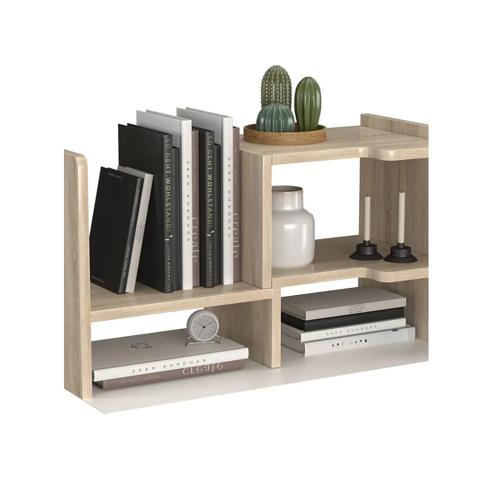 Фото 2 Полка настольная Вектор №28-П 60x25 см ЛДСП цвет орех