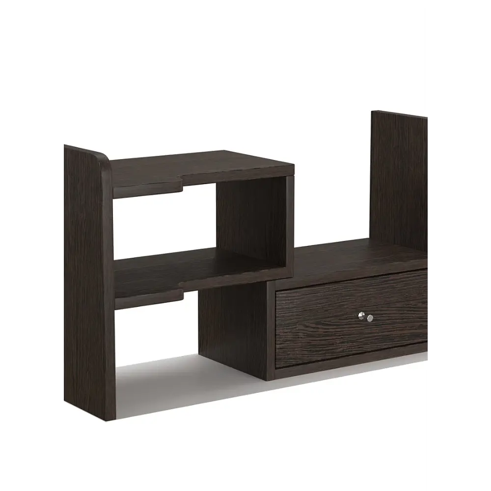 Фото Полка настольная Вектор №30 60x25 см ЛДСП цвет дуб венге