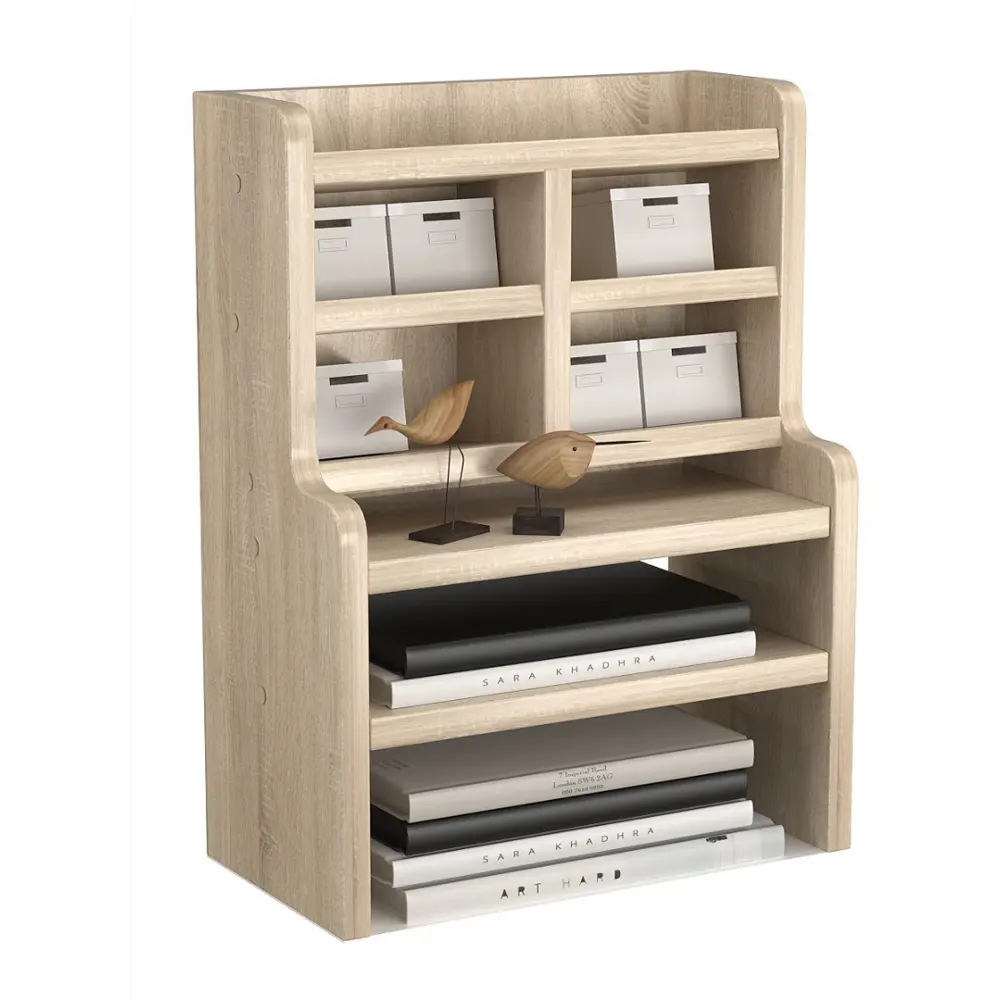 Фото 2 Полка настольная Вектор №34 30x17 см ЛДСП цвет серый