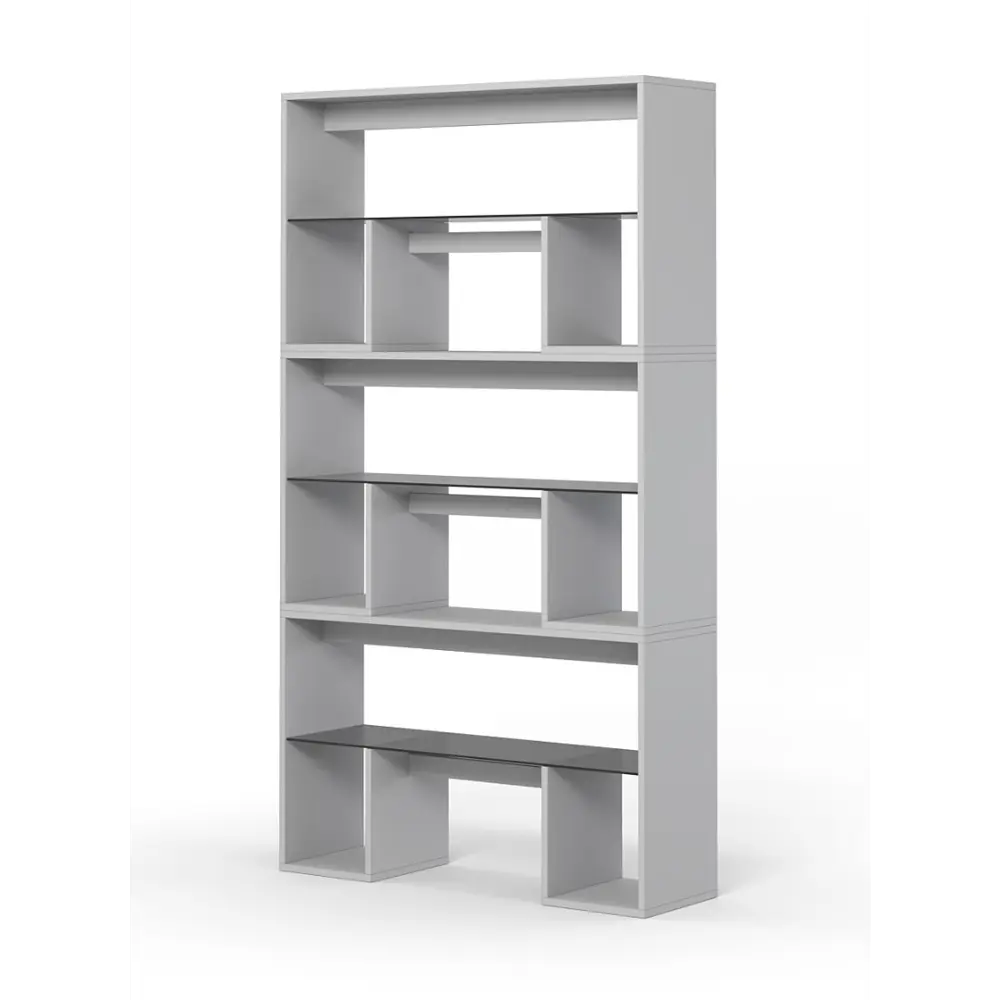 Фото Стеллаж Куб №3 150x270x45 см ЛДСП цвет серый