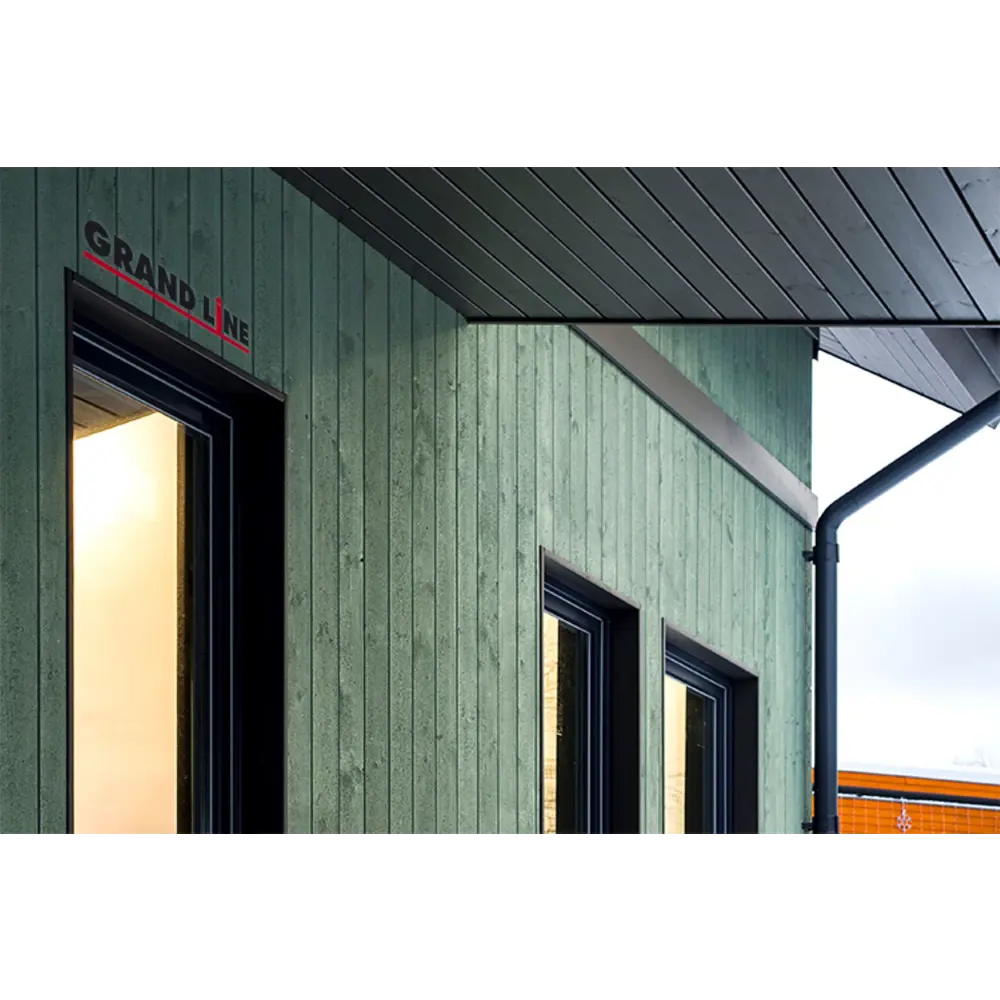 Фото 4 Воронка желоба Grand line ⌀125x90мм оцинкованная сталь RAL 7024 графитовый серый