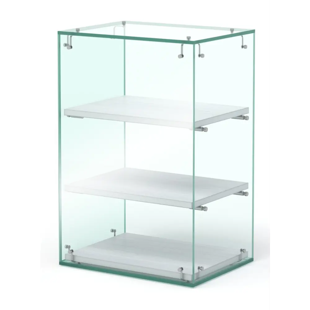 Фото Витрина Сладость №10ЛА-О для выпечки 40x60x30 см стекло цвет ясень анкор светлый