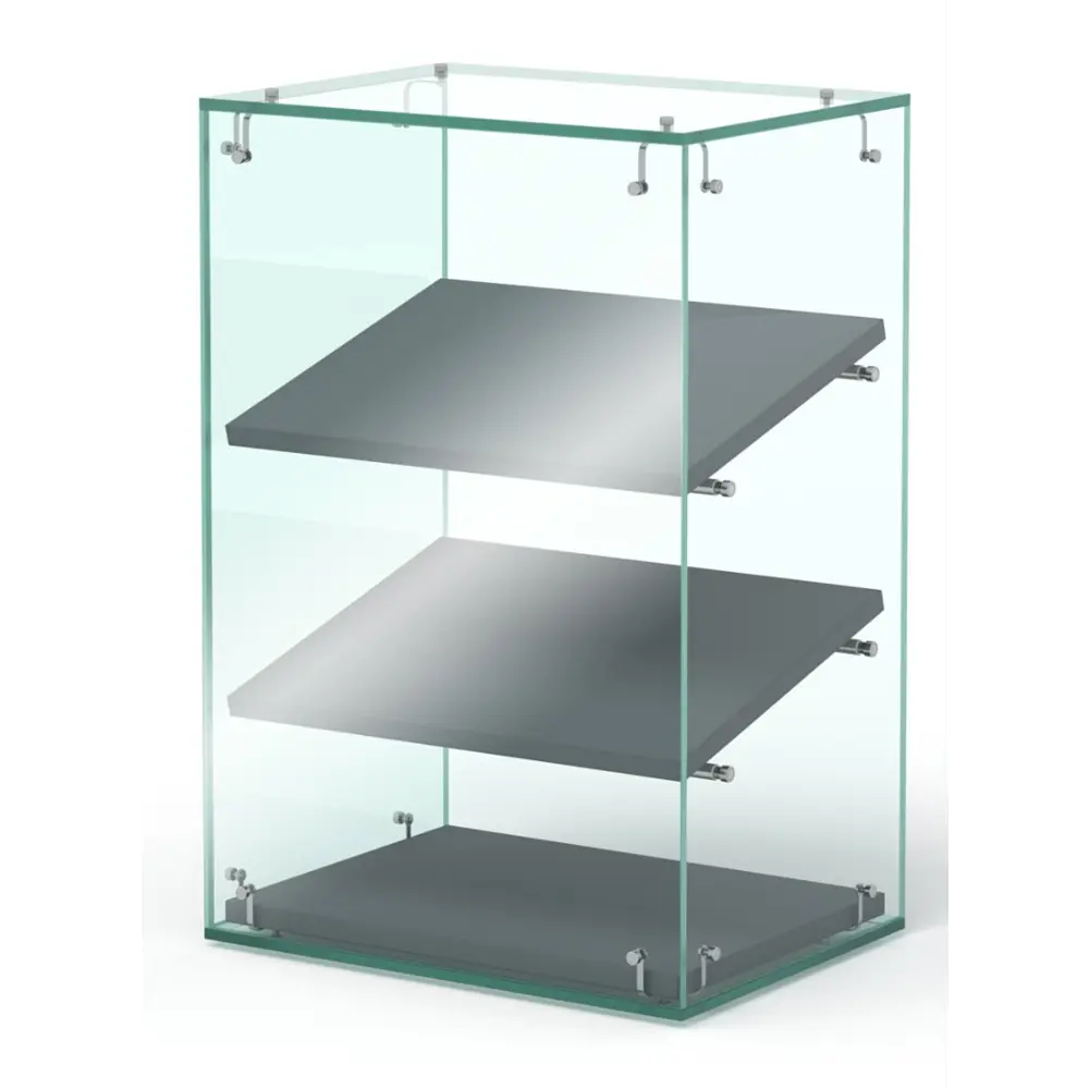 Фото Витрина Сладость №10Л-О для выпечки 40x60x30 см стекло цвет темно-серый